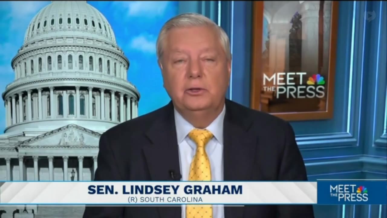 Lindsey Graham says Israel will do to Gaza what the U.S. did to Tokyo and Berlin.