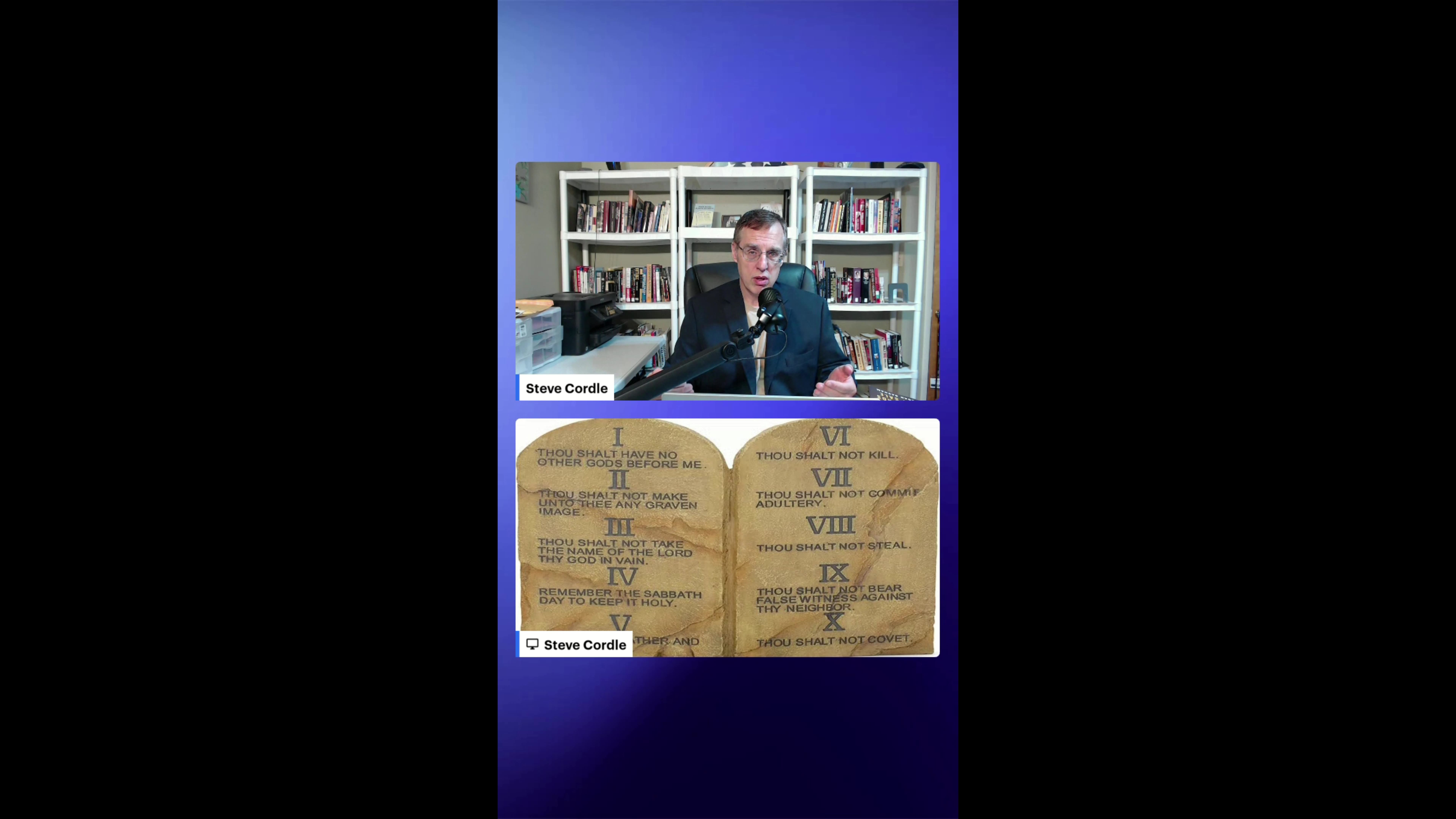 New Daily Bible Study Series! The Ten Commandments