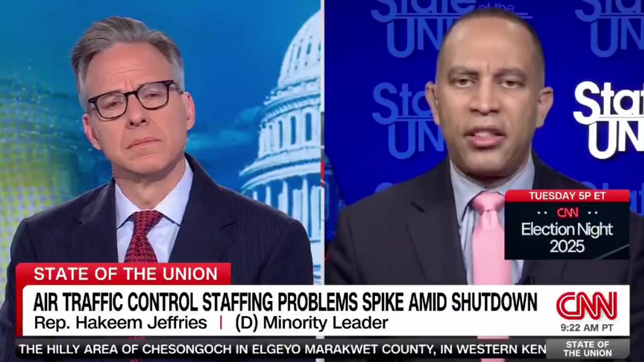 Jake Tapper: Are Democrats prepared to keep the government closed through Thanksgiving