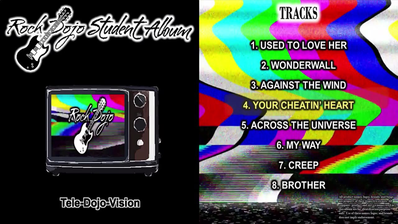 Rock Dojo Student Album #43 Tele-Dojo-Vision: Your Cheatin’ Heart (Hank Williams Cover) Track 4