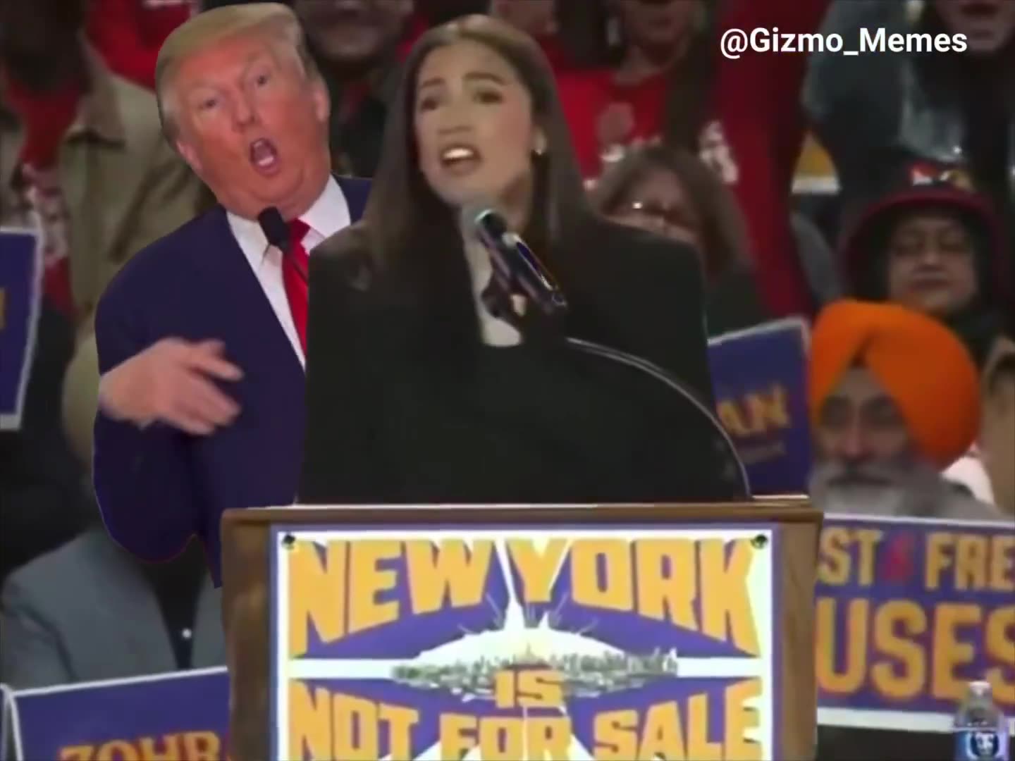 Gizmo Memes - Wtf is AOC going on about? 🤣🤣 #1