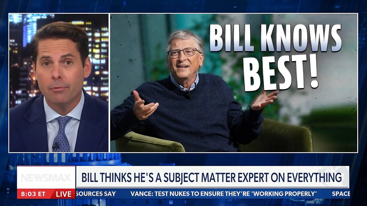 Bill Gates is not playing King. Hes playing God. ⚡ Rob Finnerty