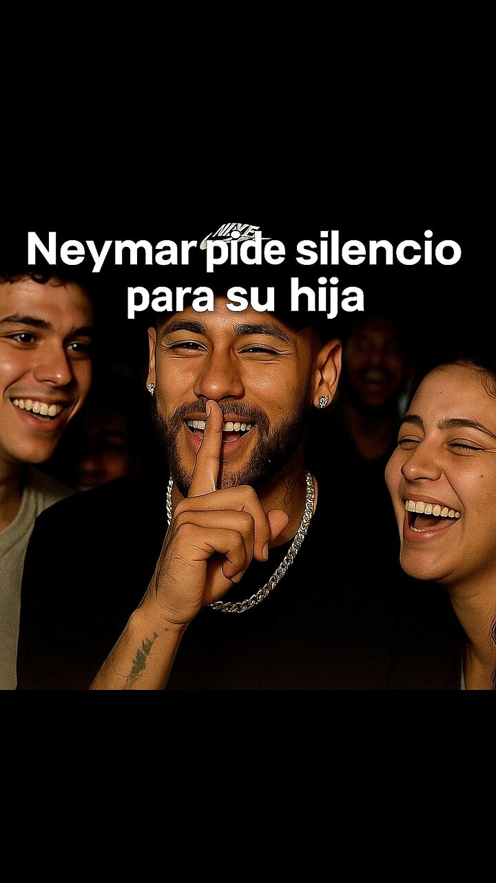 😂 NEYMAR ENCIENDE RISAS: PIDE SILENCIO POR SU HIJA Y TERMINA BROMEANDO 🤫