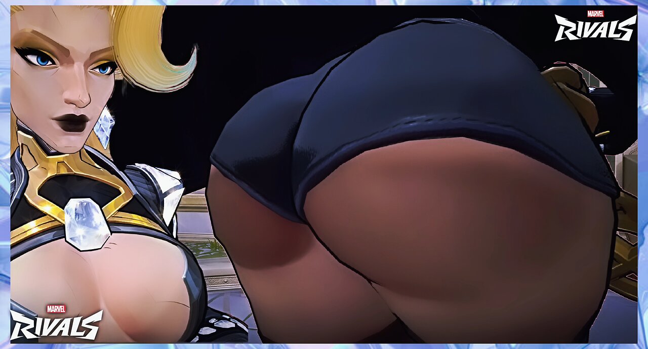 ❄️Pictures of Sexy Emma Frost X-Revolution Thicc Fatt Ass & Boobs in Game | Marvel Rivals (18+)❄️