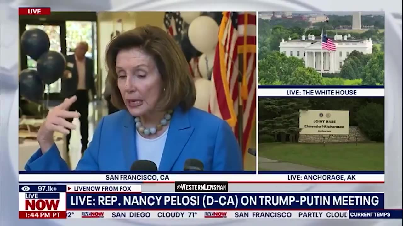 Nancy Pelosi says she doesnt understand what the National Guard is doing in DC.