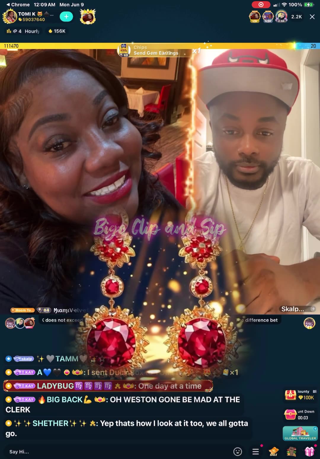 TomiKay lines Skalp who speaks on the passing of his father n more 6/9/25 #bigoclipandsip