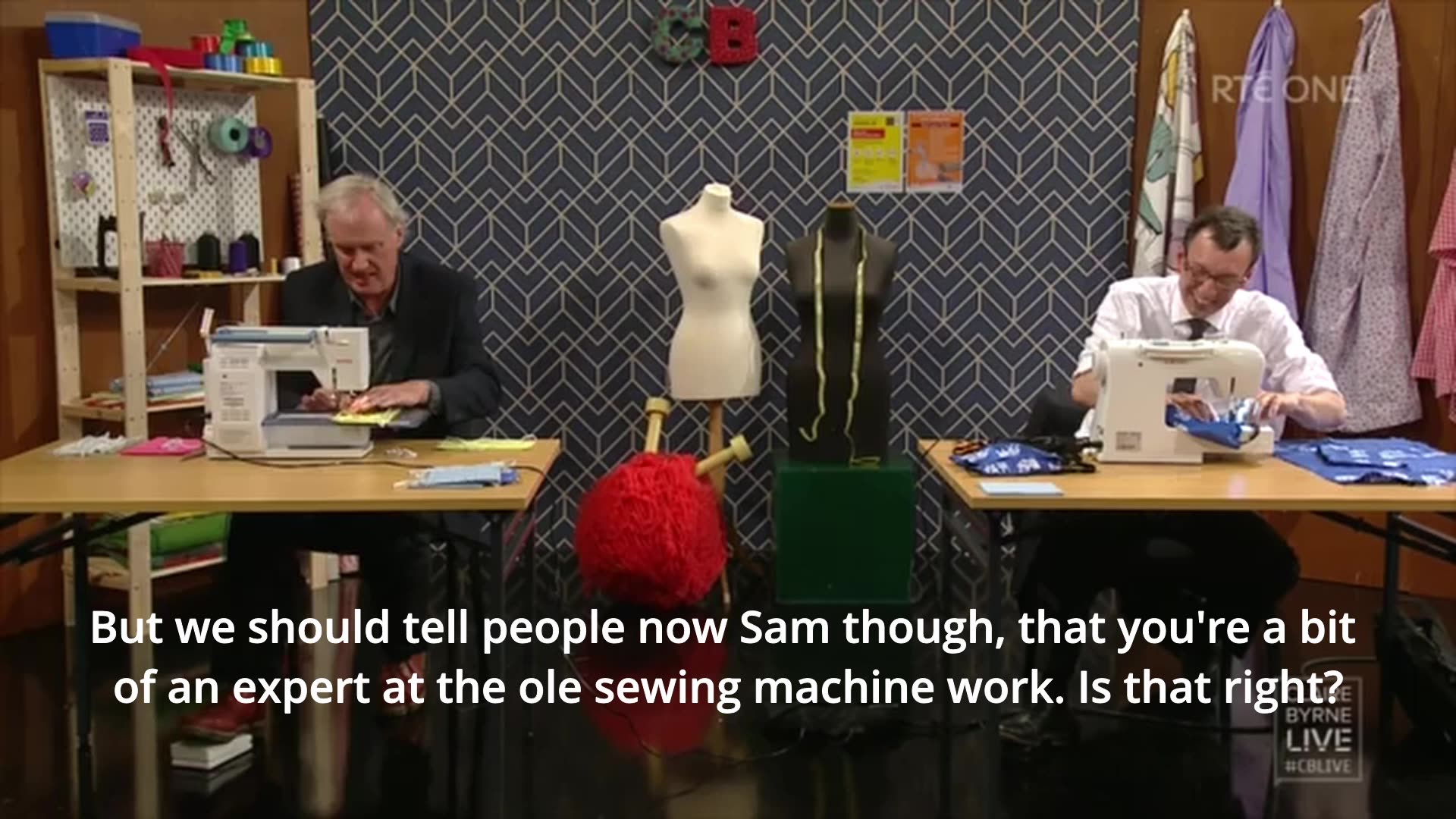 Prof Luke ONeill and Prof Sam McConkeys Mask Off