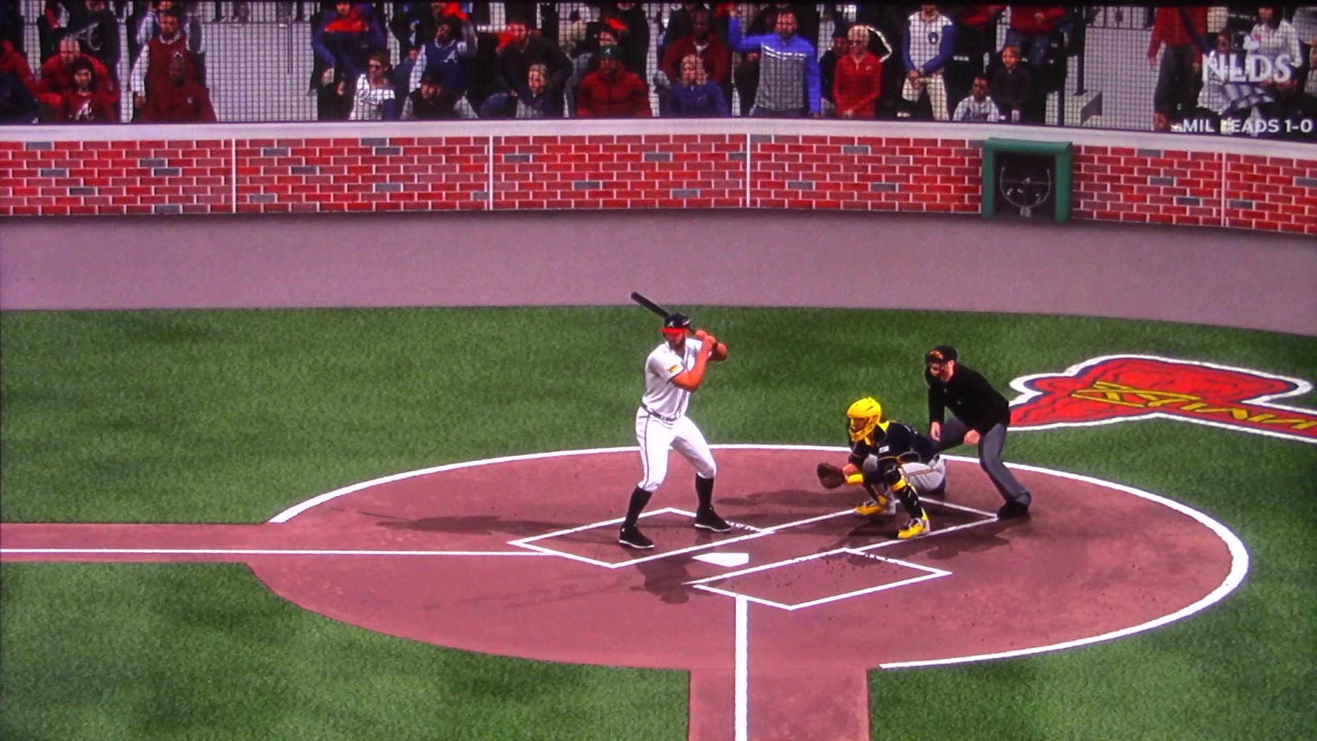 MLB The Show: Atlanta Braves vs Milwaukee Brewers (S17 NLDS G2)