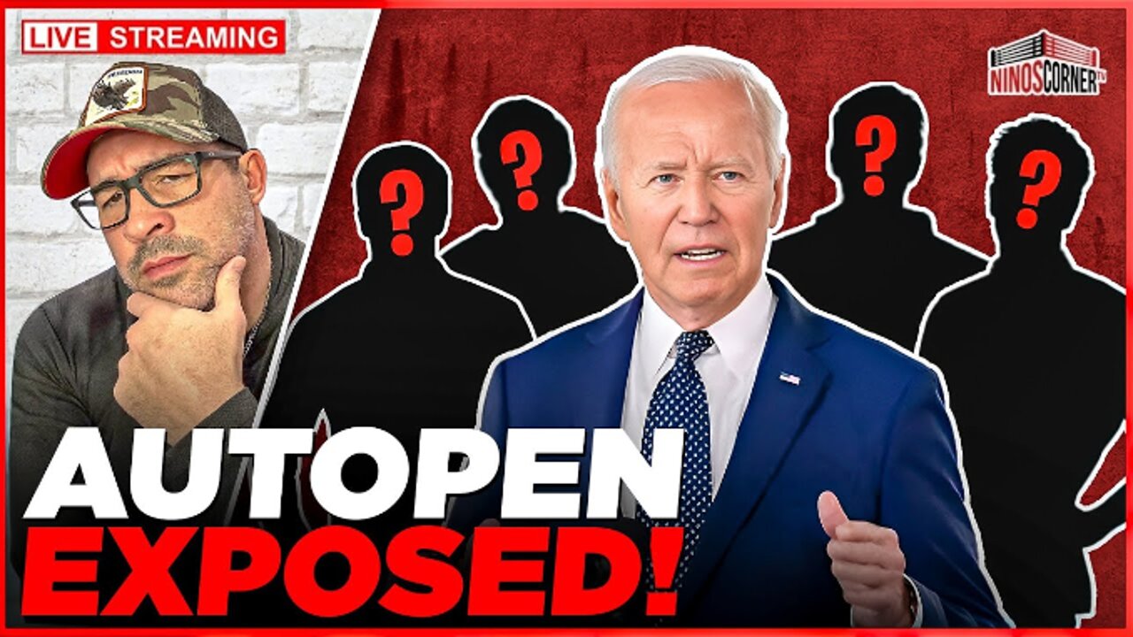 BREAKING: Biden Autopen Scandal EXPLODES – Whistleblower Names Top Aides!