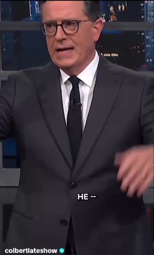 TRUMP RESPONDS TO LATE SHOW CANCELLATION