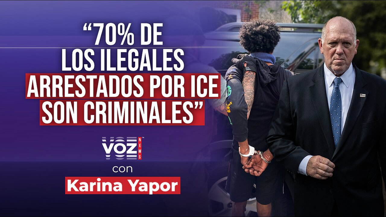 “70% de los ilegales arrestados por ICE son criminales”: la Casa Blanca defiende sus políticas
