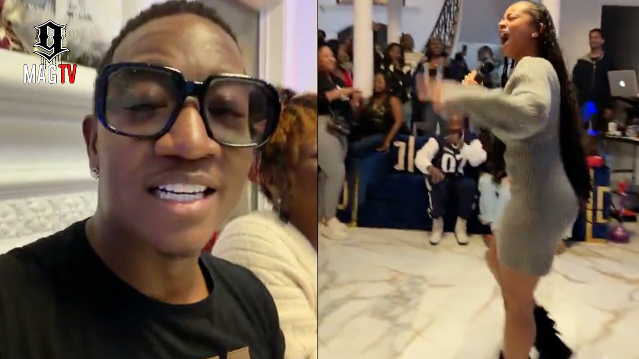 Yung Joc Host 1st Holiday Karaoke Night At His Mansion! ๐ค