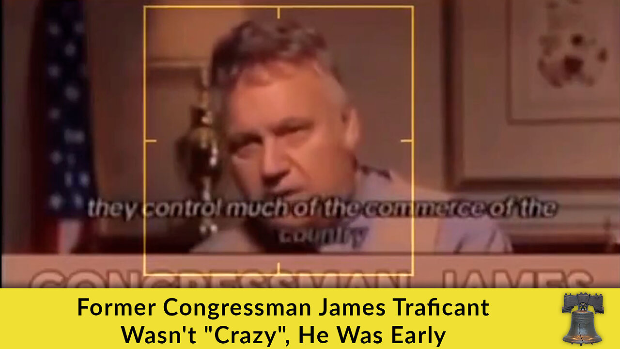 Former Congressman James Traficant Wasnt Crazy, He Was Early