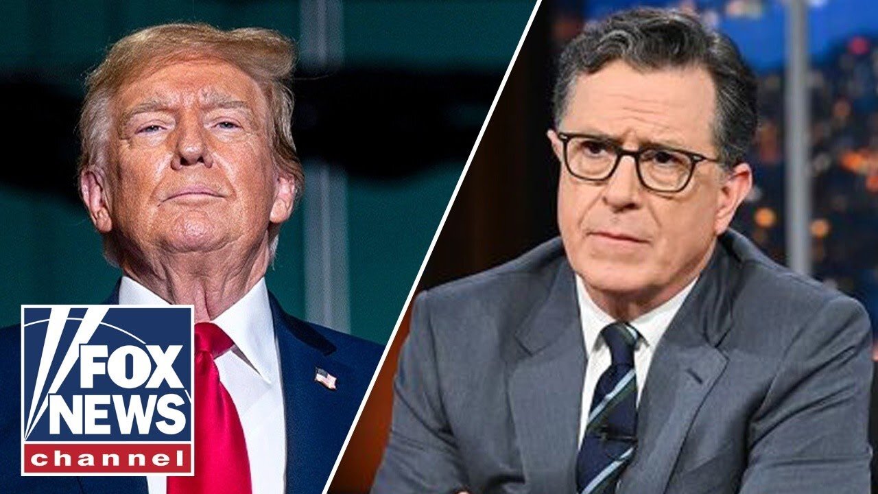 GO F*** YOURSELF!: Colbert takes swipe at Trump over cancellation