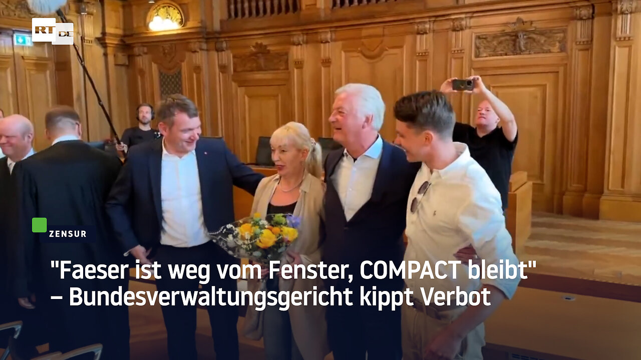 Faeser ist weg vom Fenster, COMPACT bleibt – Bundesverwaltungsgericht kippt Verbot