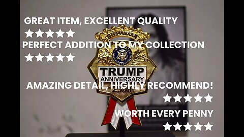 Trump 2026: Celebrating 250 Years of America with the Golden Badge