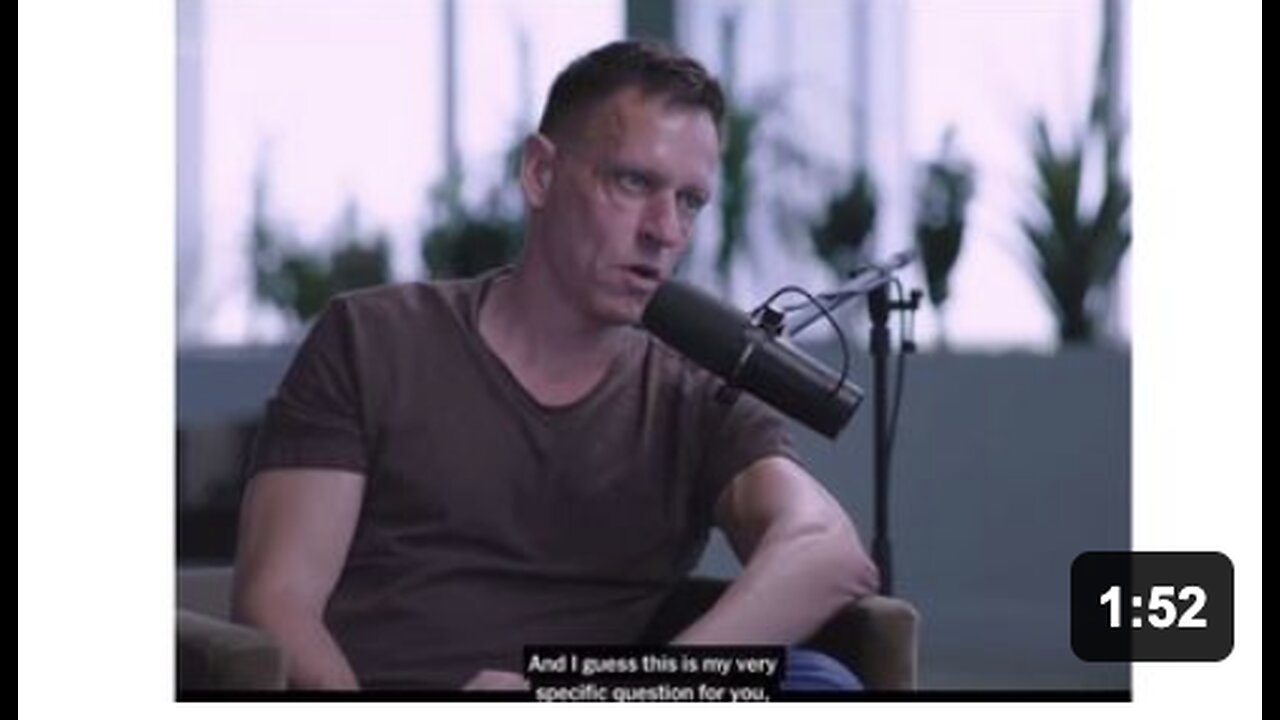 🔥 PETER THIELS ANTICHRIST PARADOX: Building Babylon while warning of it