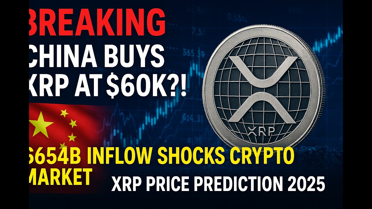 BREAKING: China Buys XRP at $60K?! $654B Inflow Shocks Crypto Market | XRP Price Prediction 2025