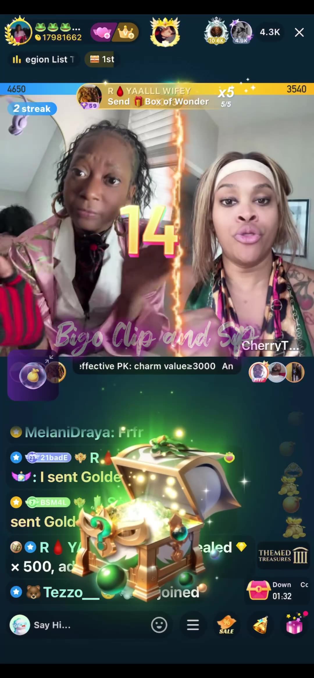 21 upset at Droski n gets advice from CherryTheBoom on how to act 9/9/25 #bigoclipandsip