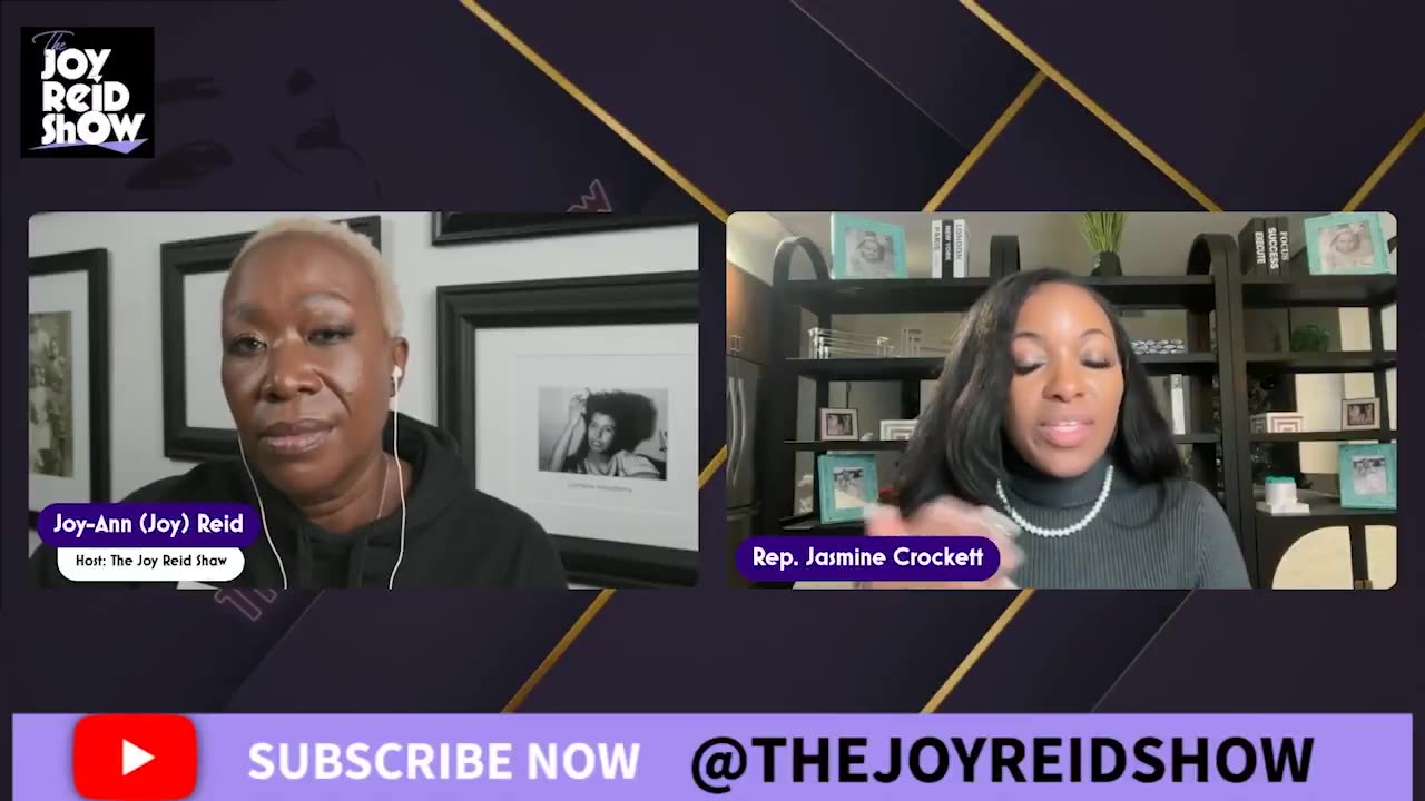 Crockett tells Joy Reid that she wants to be in the Senate to impose ethical guidelines’
