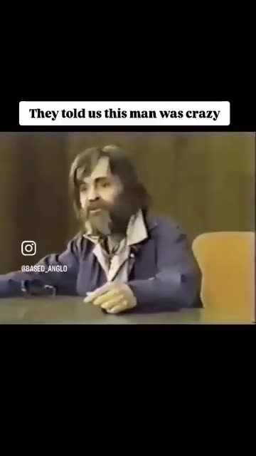 The told us this man is crazzy