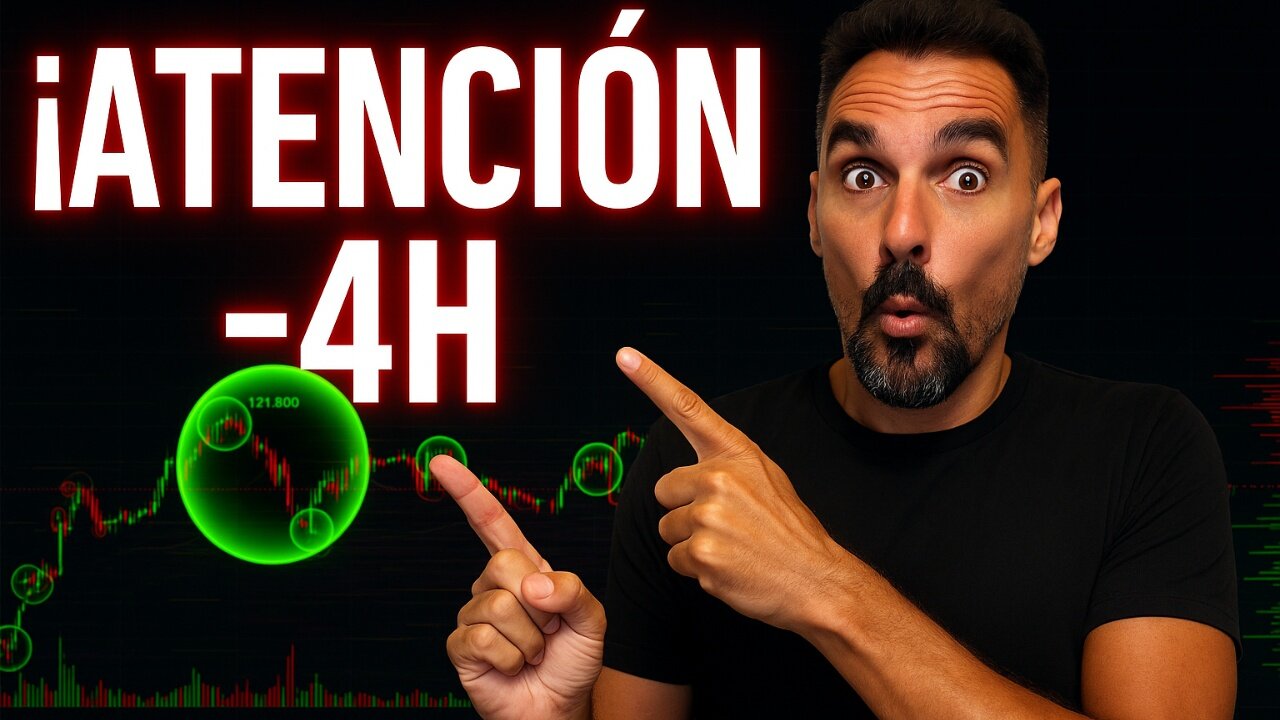 🚨 ATENCIÓN: -4H Powell | Libro de Órdenes Extremo | Análisis Bitcoin en Vivo