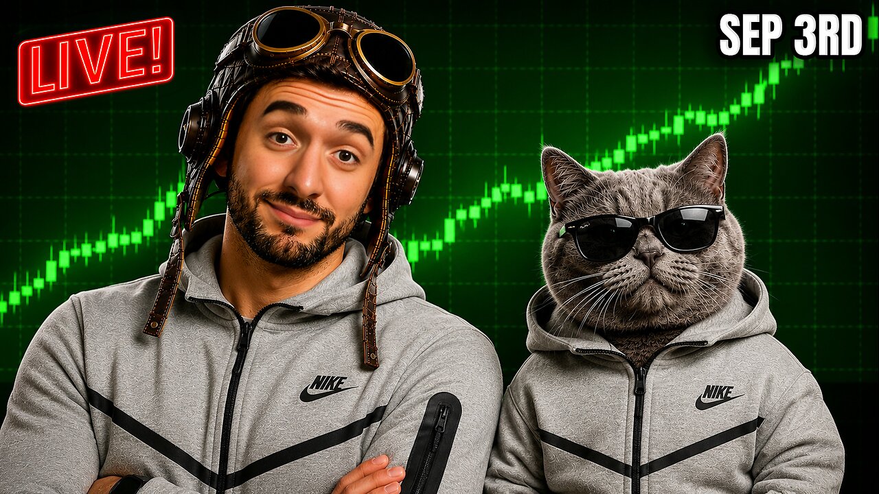 STOCK MARKET OPEN: Live Day Trading w/ MK (Sep. 3rd) thumbnail