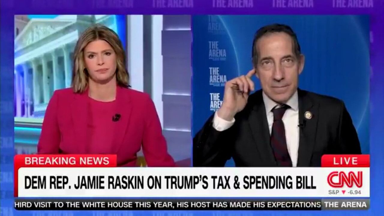 CNN To Jamie Raskin: Do You Support No Taxes On Tips? Raskin: Uh…I Dont Know…I Havent Looked At It
