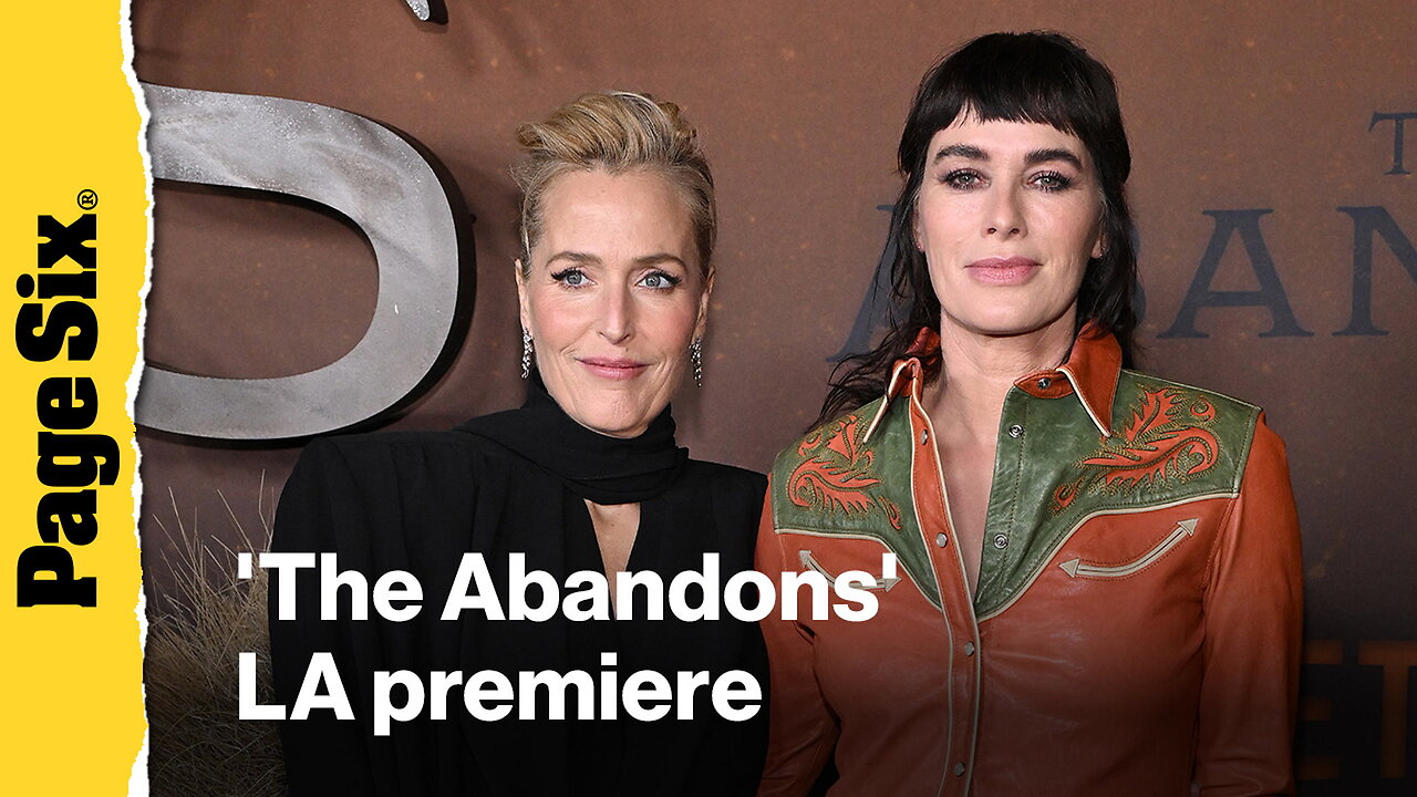 Lena Headey, Gillian Anderson and more attend The Abandons Los Angeles premiere