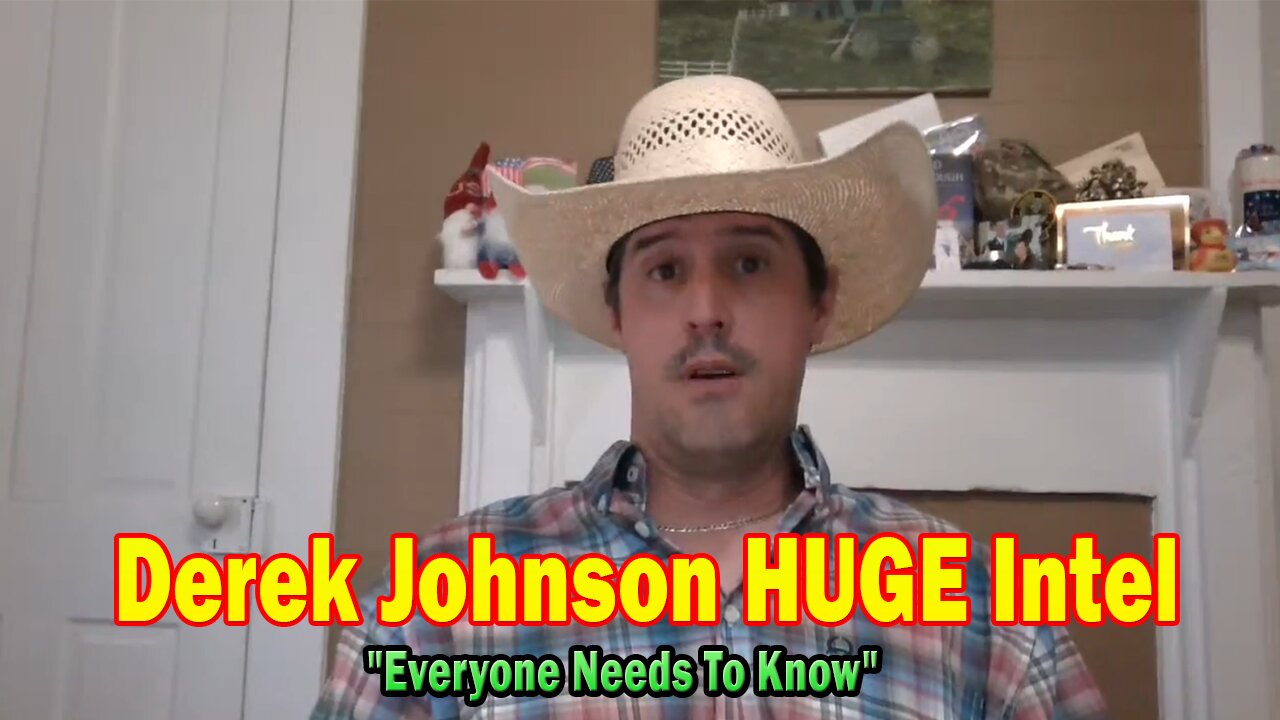 Derek Johnson HUGE Intel 07.21.25: Everyone Needs To Know