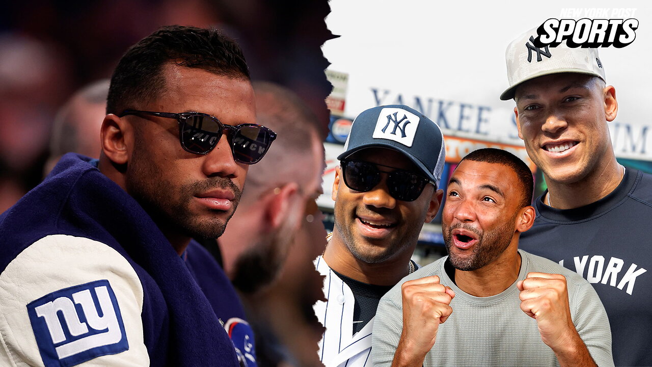 Russell Wilson feeling part of New York now while taking in Knicks playoffs, Subway Series