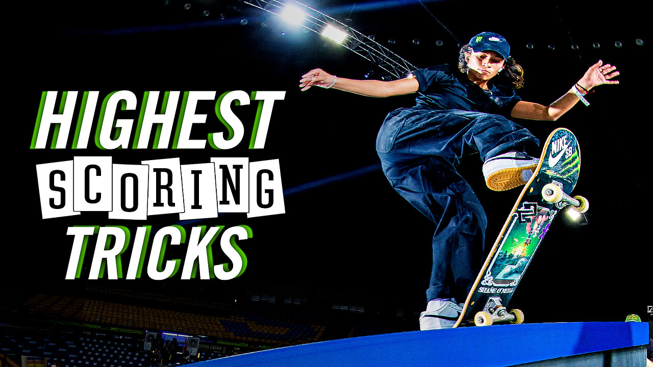 TOP 10 Highest Scoring Tricks in Womens SLS History 🔟