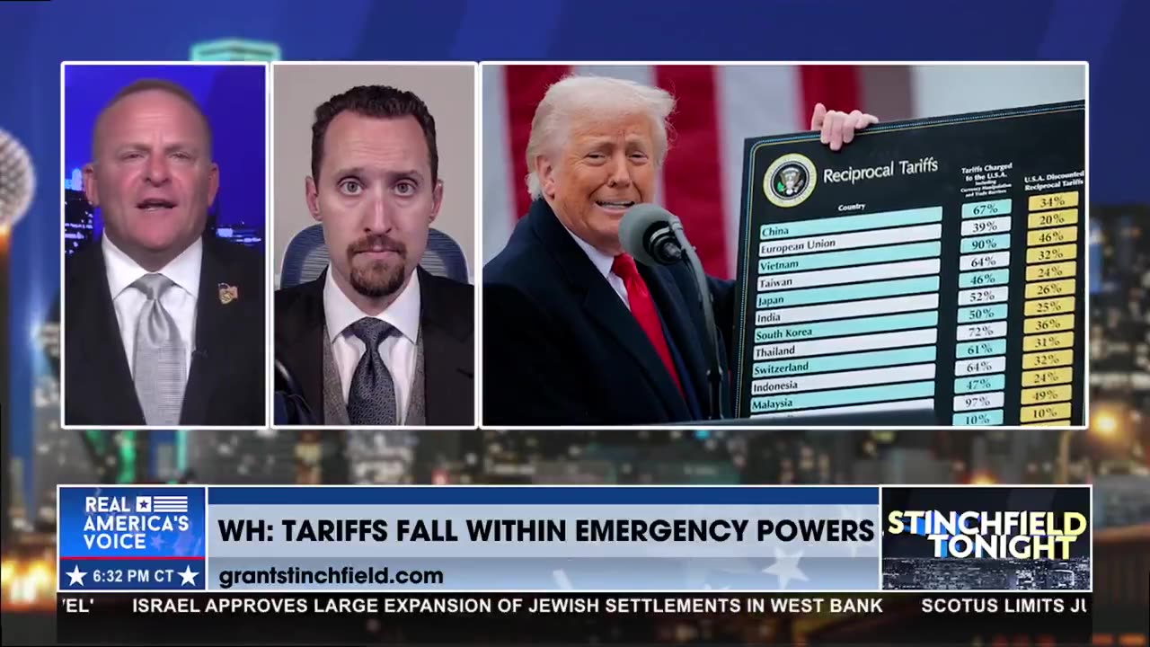 TARIFFS ARE CLEAN CUT AND DRY