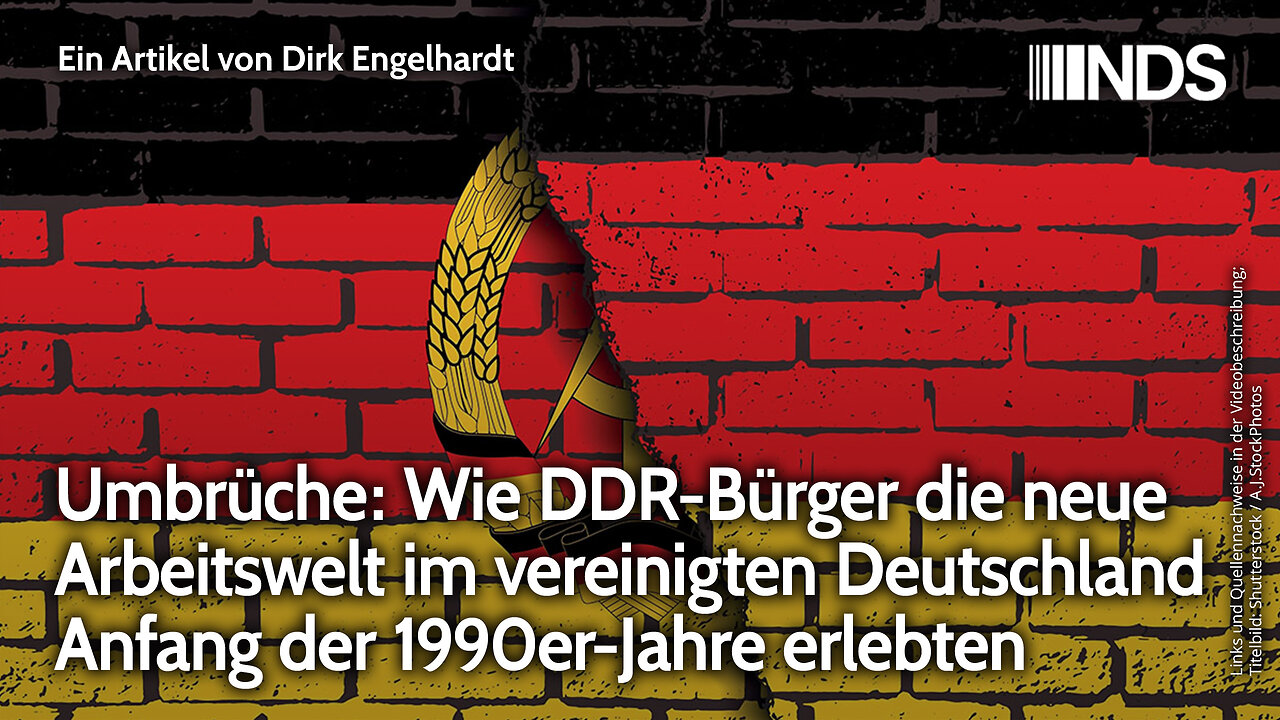 Umbrüche: Wie DDR-Bürger neue Arbeitswelt im vereinigten Deutschland Anfang der 90er-Jahre erlebten
