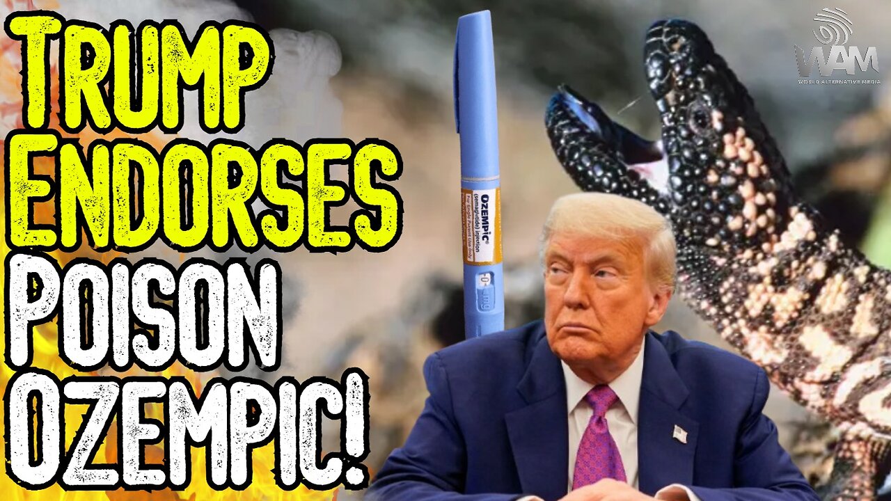 TRUMP ENDORSES POISON OZEMPIC! - Man Collapses Behind President As Health Crisis Worsens!