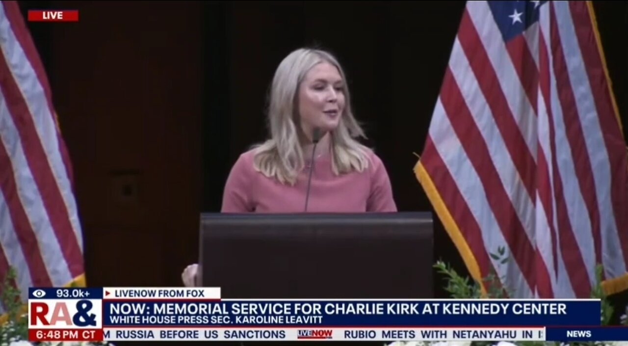 Karoline Leavitt: We Must All Take Up Charlies Torch
