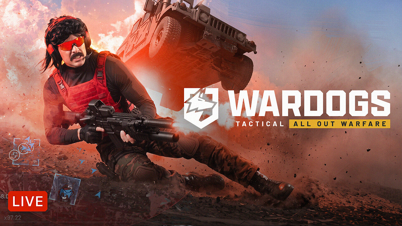 🔴DR DISRESPECT - WARDOGS - HOT ZONES ONLY thumbnail