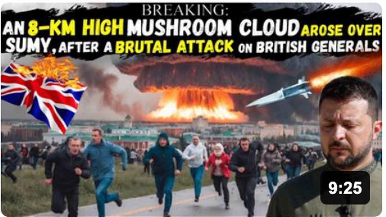 Russian ZIRCON missile wiped out a 50-meter Underground Bunker with UK and Ukrainian Generals