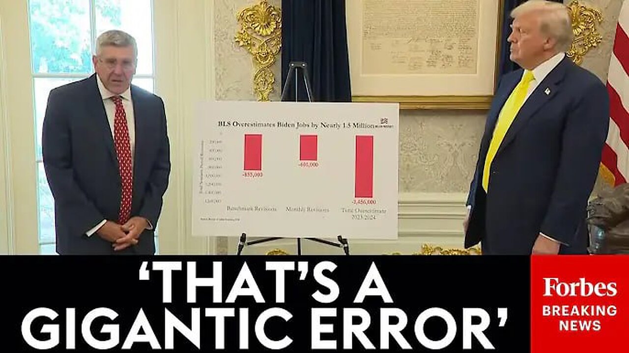 Trump And Stephen Moore Unveil New Data To Make Case Against BLS Jobs Numbers