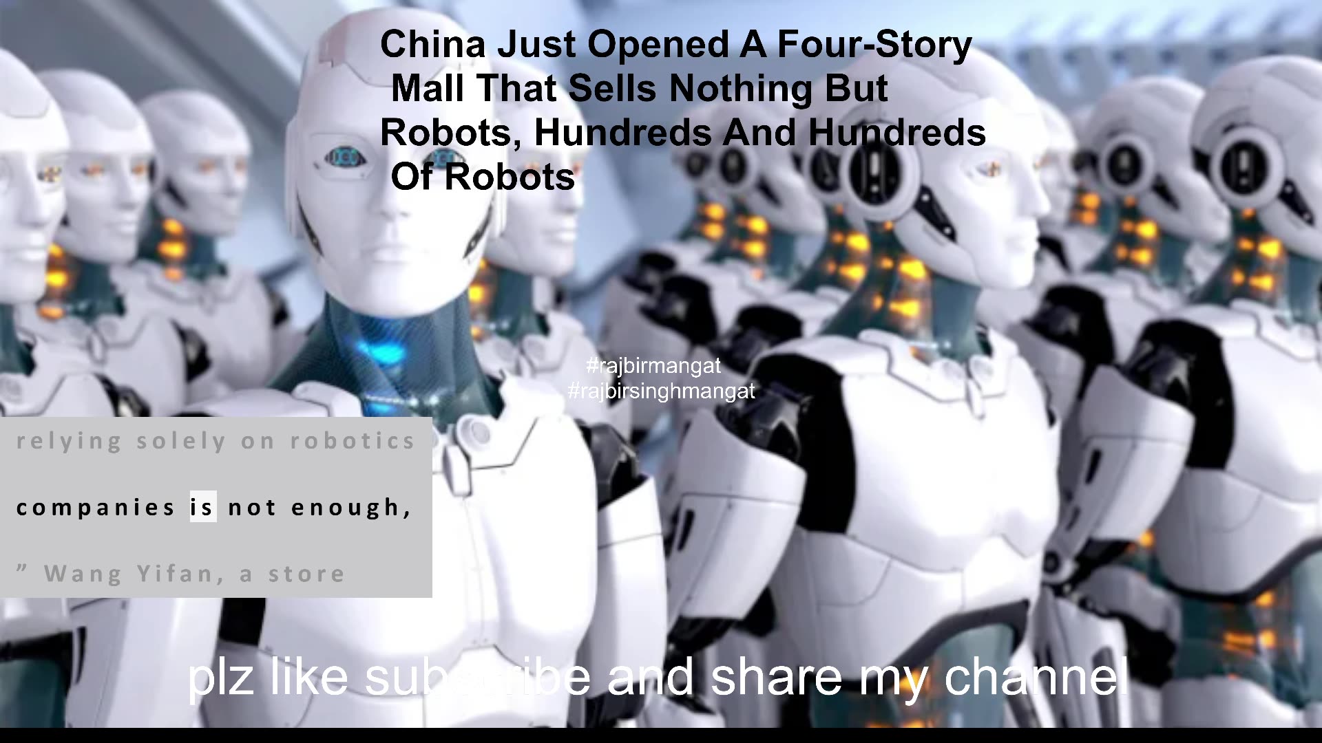 China Just Opened A Four-Story Mall That Sells Nothing But Robots, Hundreds And Hundreds Of Robots