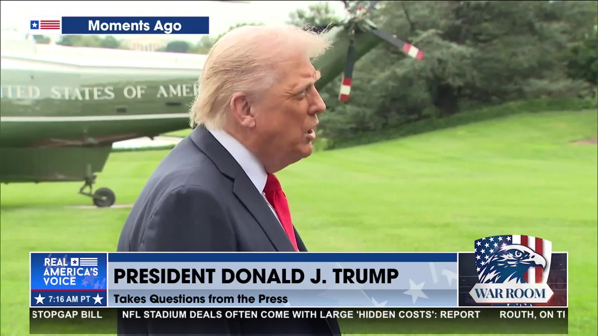 POTUS WONT ABIDE RUDENESS FROM REPORTER