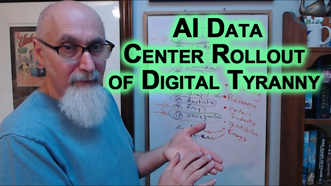 Main Function of AI Data Centers, Rollout of Digital Tyranny Based on Carbon Credits & Online Speech
