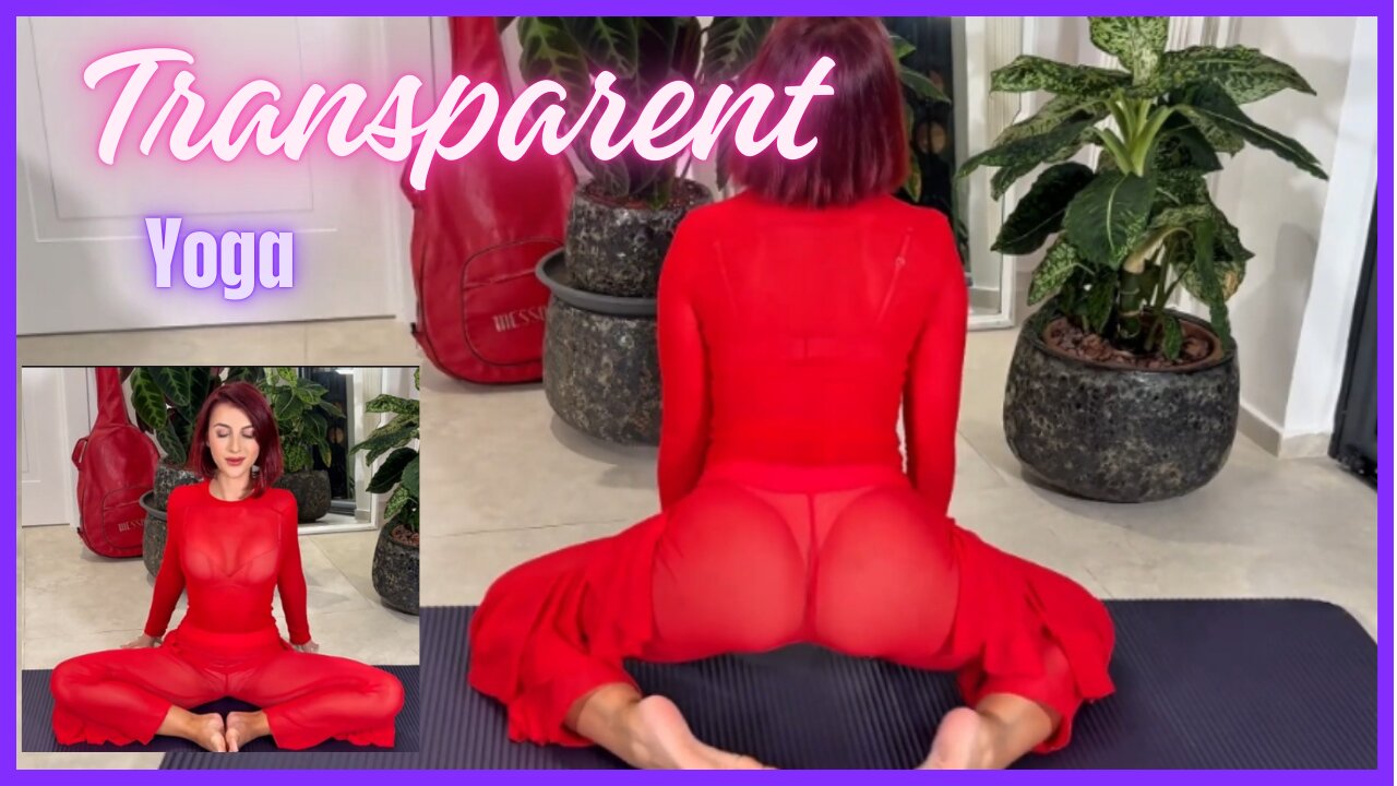 Transparent Yoga | Try On Haul | Relaxing & Peaceful Flow