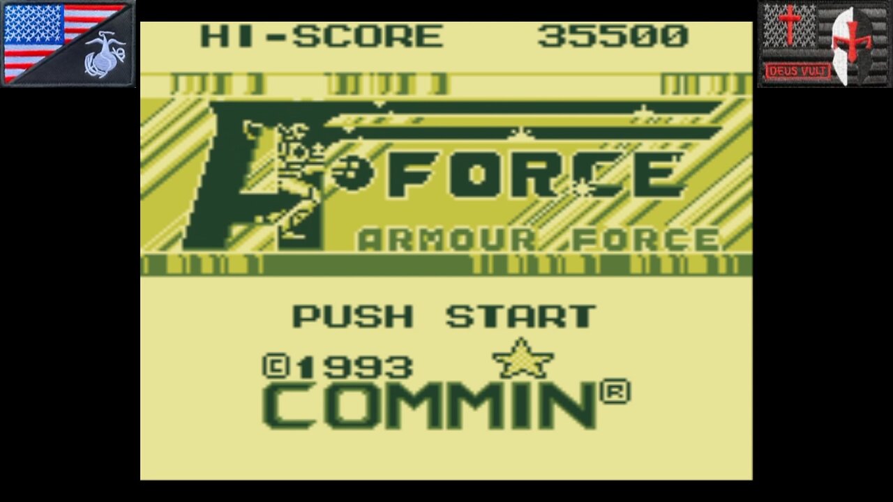 Standard Handheld Theater: A-Force: Armour Force [Part 1] (Nintendo Game Boy - 1993) [PAL Only]