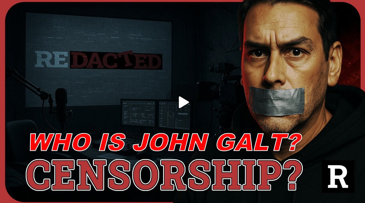 REDACTED W/ Oh SH*T! They are SHADOWBANNING anti-war voices and its getting worse. WHO IS John Galt