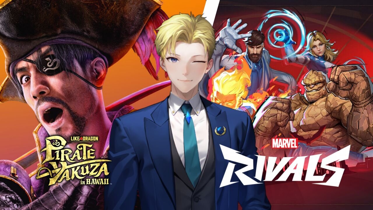 VOD: Stacked Saturday News, Gourmet Video, Pirate Yakuza, then Marvel Rivals 📰📺🏴☠️🦸🏻
