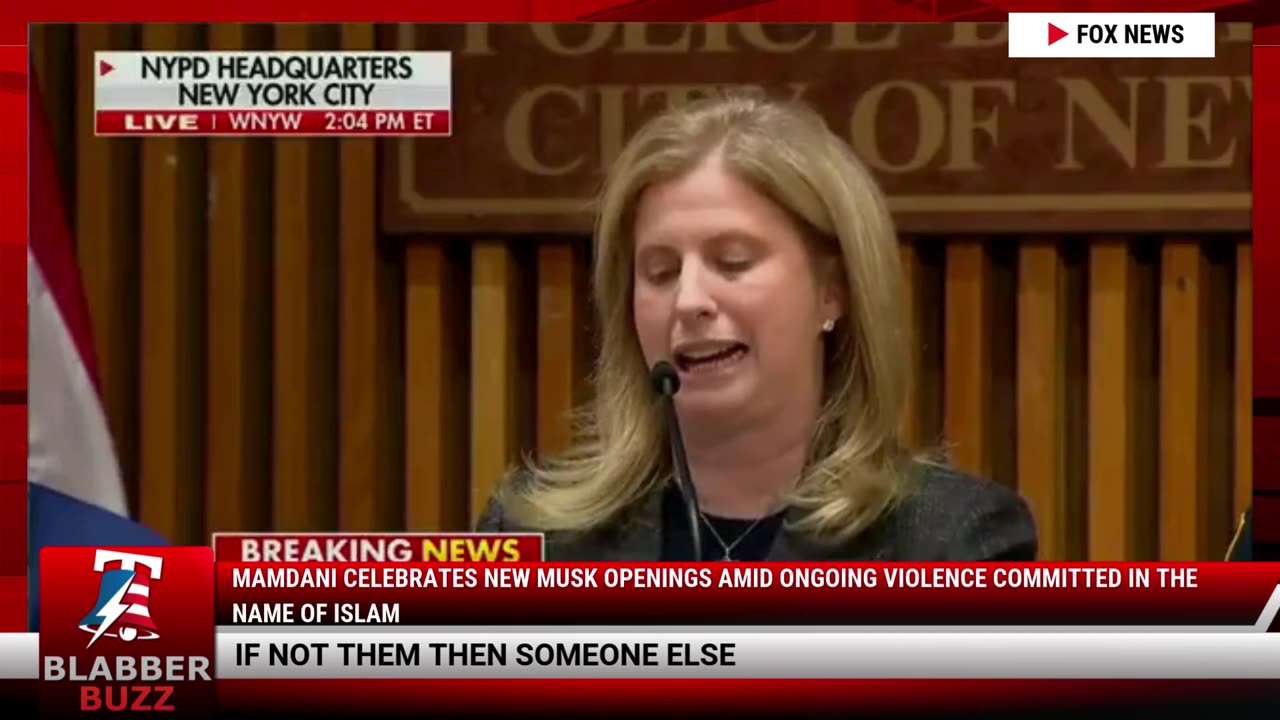 Mamdani Celebrates New Musk Openings Amid Ongoing Violence Committed In The Name Of Islam