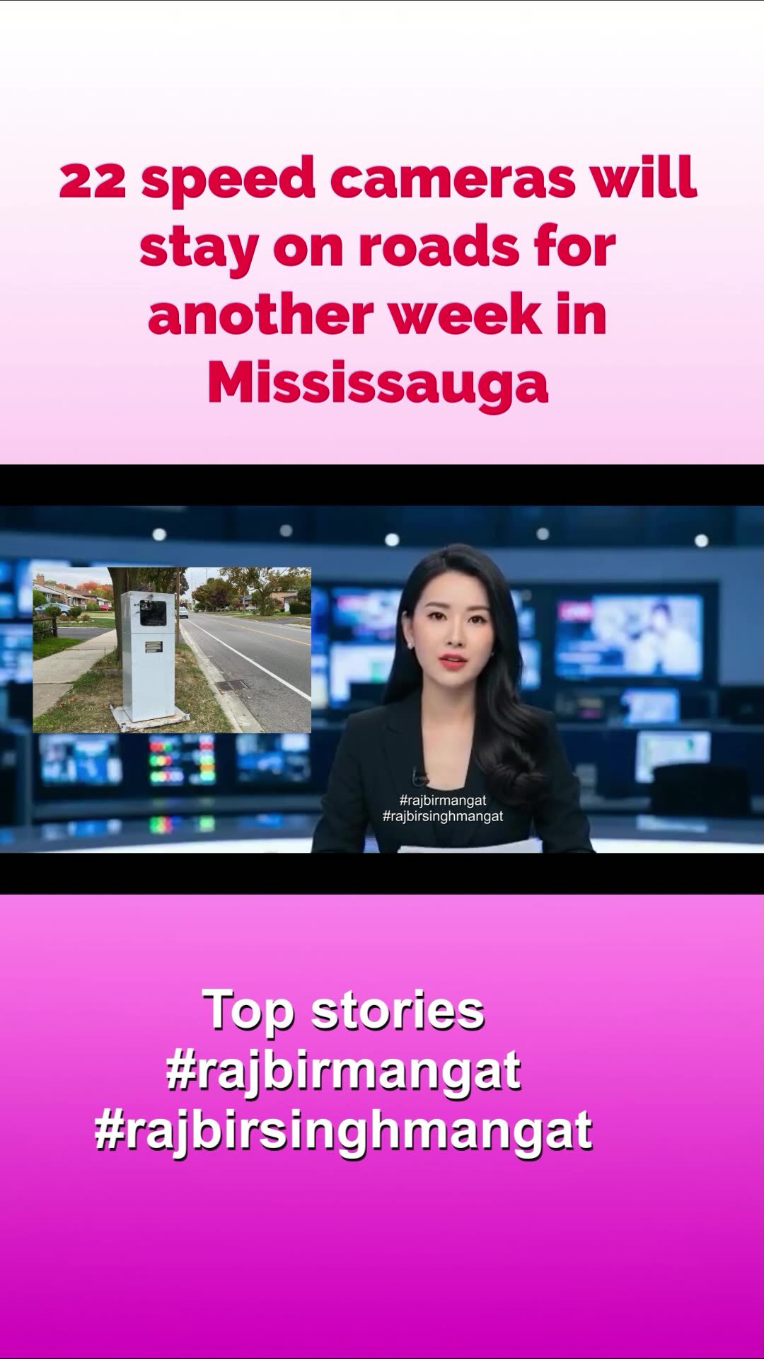 22 speed cameras will stay on roads for another week in Mississauga