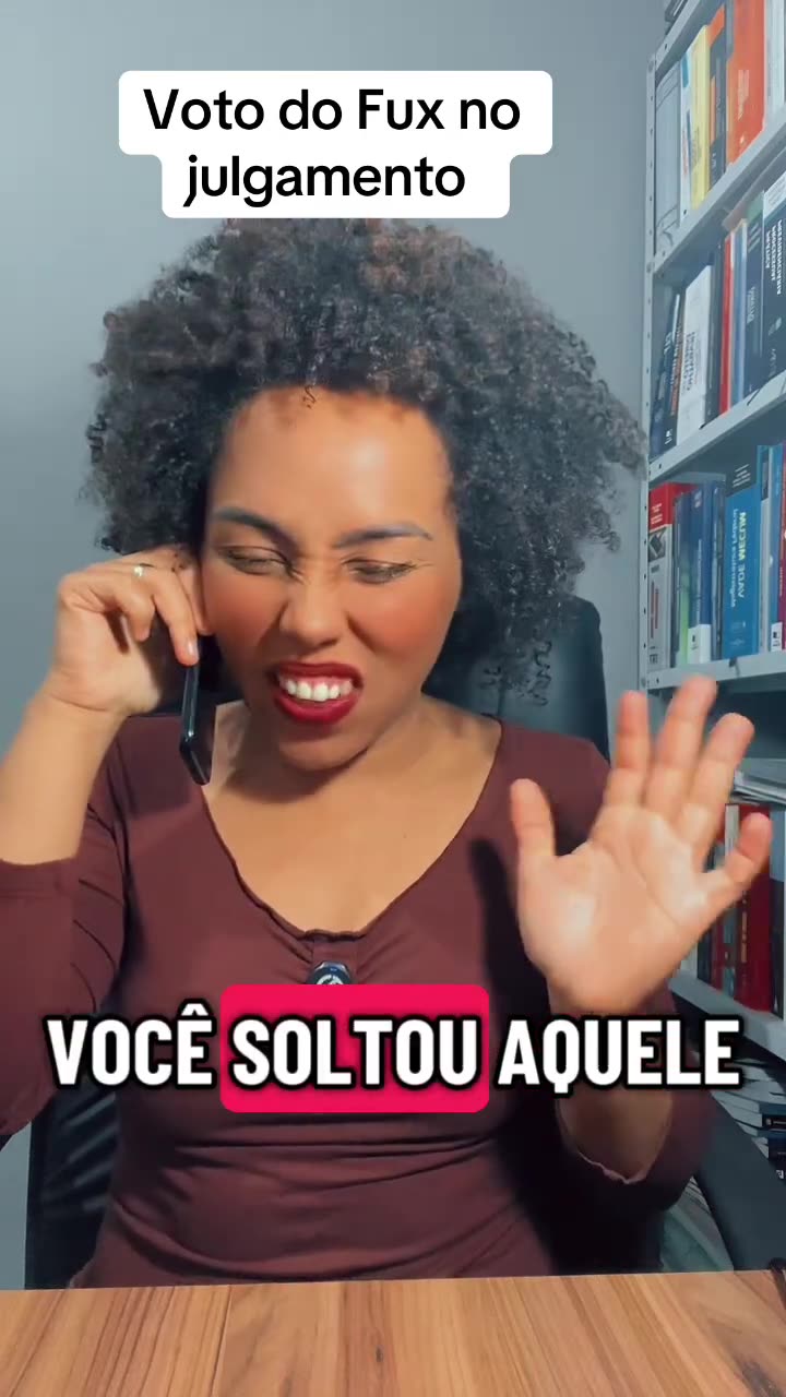 O voto do Fux no julgamento fake do Bolsonaro