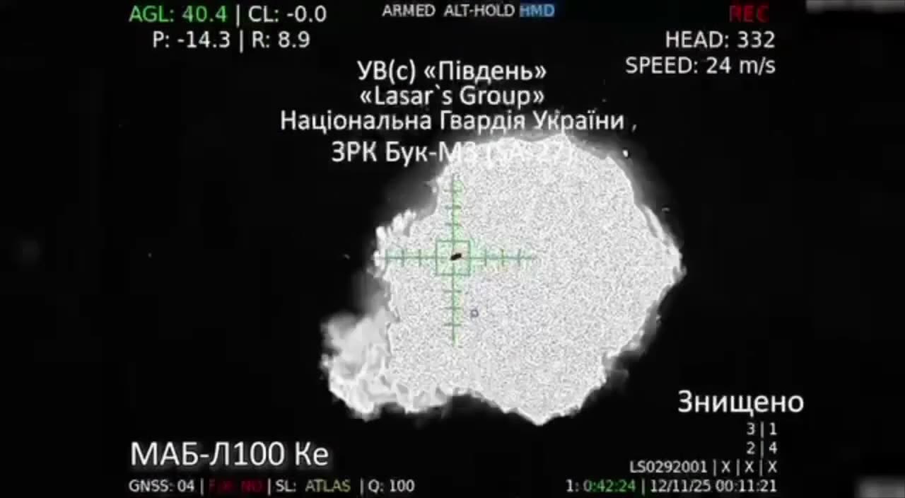 π₯ Destruction of Russian Buk-M3 and Osa air defense systems by Lasars group!